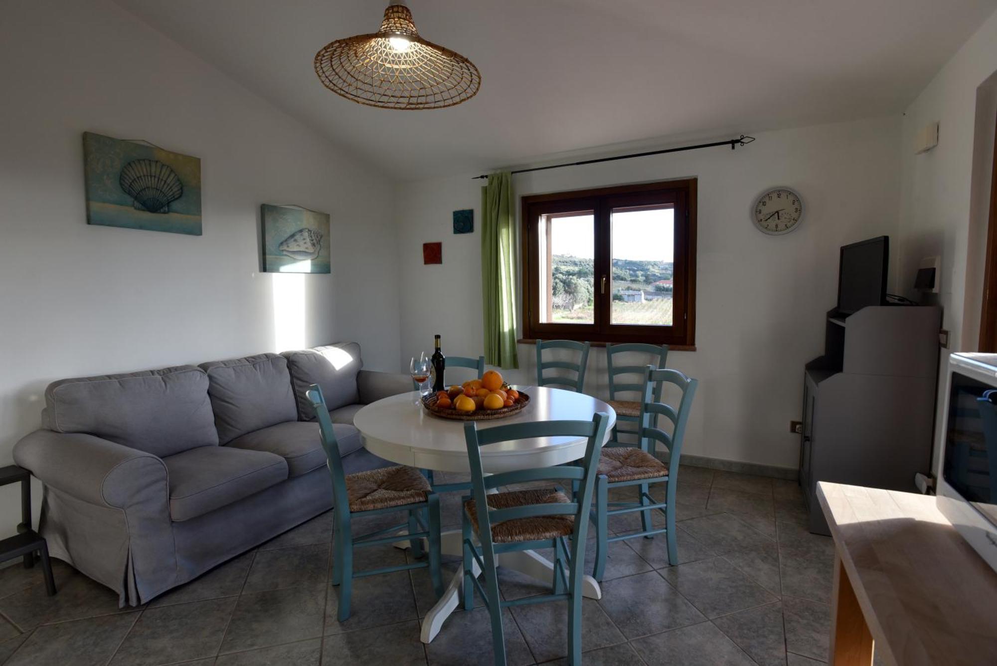 Apartmán Casa Nel Vigneto Con Vista Mare Magomadas Exteriér fotografie