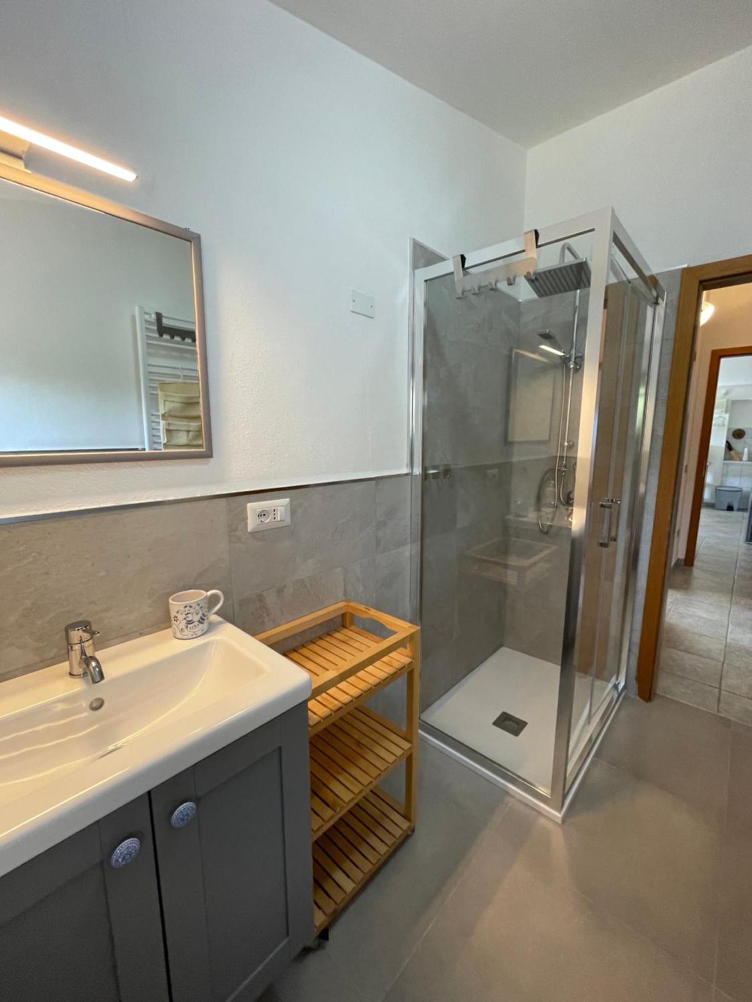 Apartmán Casa Nel Vigneto Con Vista Mare Magomadas Exteriér fotografie